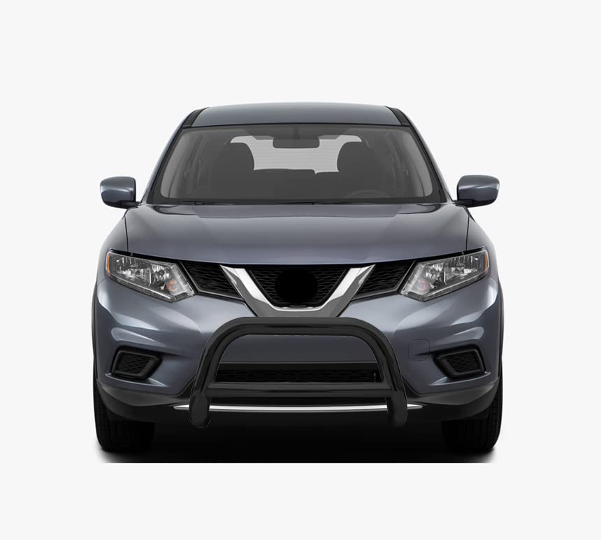 Bull Bar Black Horse Skid Plate Compatible with 2014-2020 Nissan Rogue ( Excludes Select model )-CBB-NIA1702SP