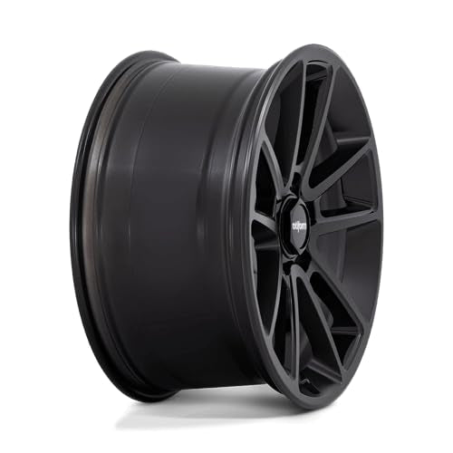 R194 Rotiform 21X10.5 5X112 MT-BLK-BLK-CAP 38MM - R194210544+38