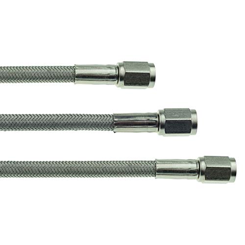 Brake Line Performance Red Horse 3300-03-36 Straight -3 To Straight -3 36"