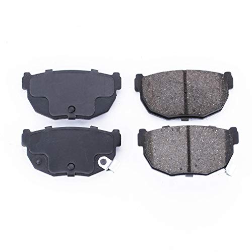 Z16 Evolution Power Stop Rear Ceramic Brake Pads For Nissan 200SX 1986-1988, Nissan 240SX 1989-1998, Nissan 280ZX 1982-1983, Nissan 300ZX 1984-1989 [Model Specific]