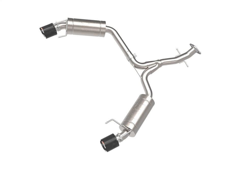 49-36055-C Takeda - 304 SS Axle-Back Exhaust System With Split Rear Exit