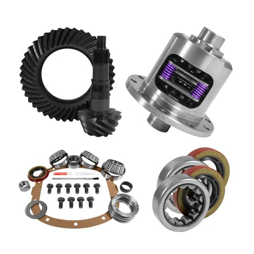 4.11 Rear 7.5" GM Ring & Pinion, Install Kit, 26spl Posi, 2.25" Axle Bearings