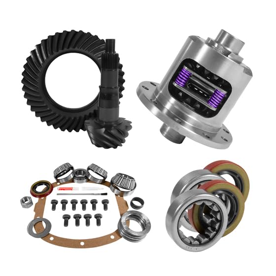 3.73 Rear Ring & Pinion, 7.5" GM Install Kit, 26spl Posi, 2.25" Axle Bearings