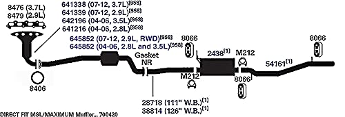 Exhaust AP Products Muffler 2438