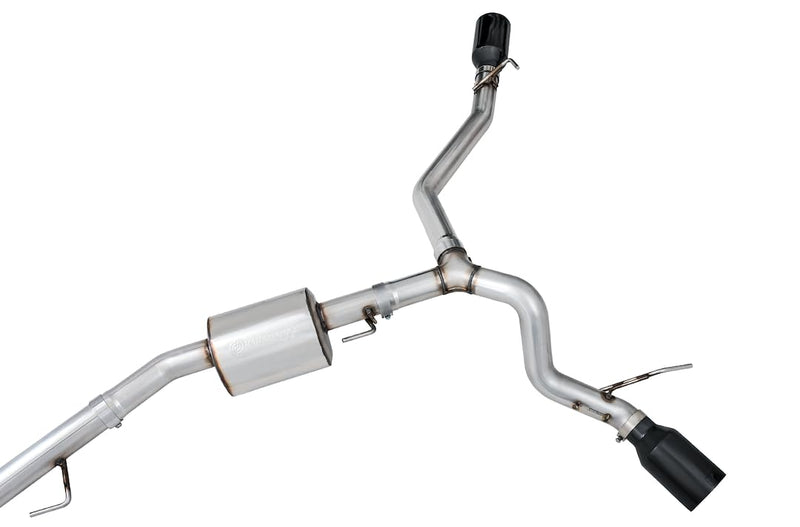 AWE Suite Exhaust for the Jeep JT Gladiator - Cat-back / Tread Edition (Dual) / 2 - Diamond Black