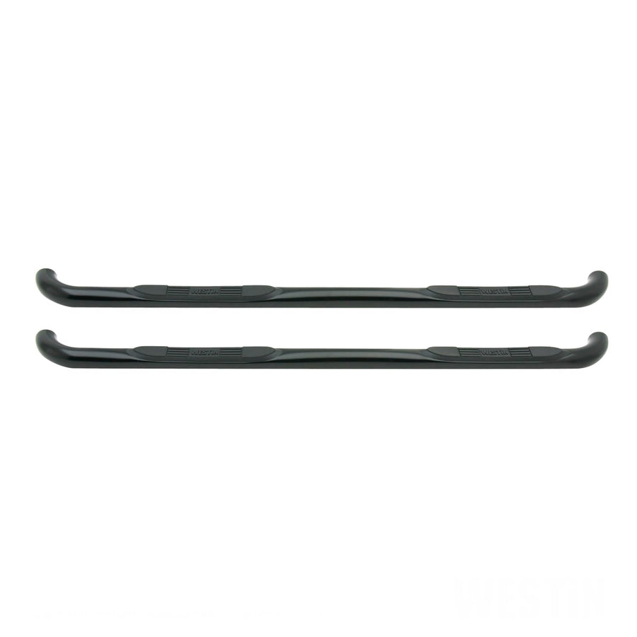 Westin E-Series 23-2135 3 Round Nerf Bars fits 2004-2007 Rainier 2002-2009 Trailblazer 2002-2009 Envoy 2003-2008 Ascender 5 Passenger 2002-2004 Bravada 4Door Black Pair