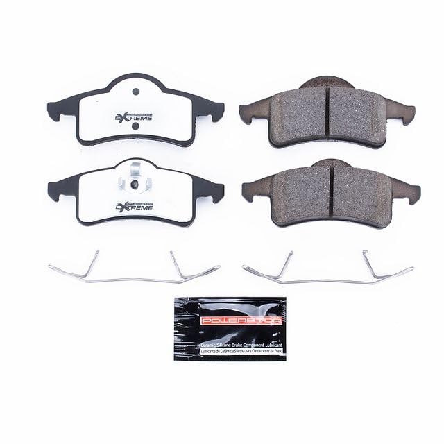 Power Stop Z26-791 Brake Pad Extreme Performance For Jeep Grand Cherokee 1999-2004 [Model Specific] New Formulation
