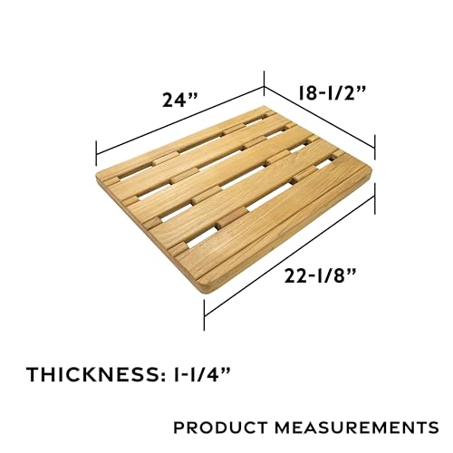 Teak Swim Platform Whitecap 60924 - 24" x 18"