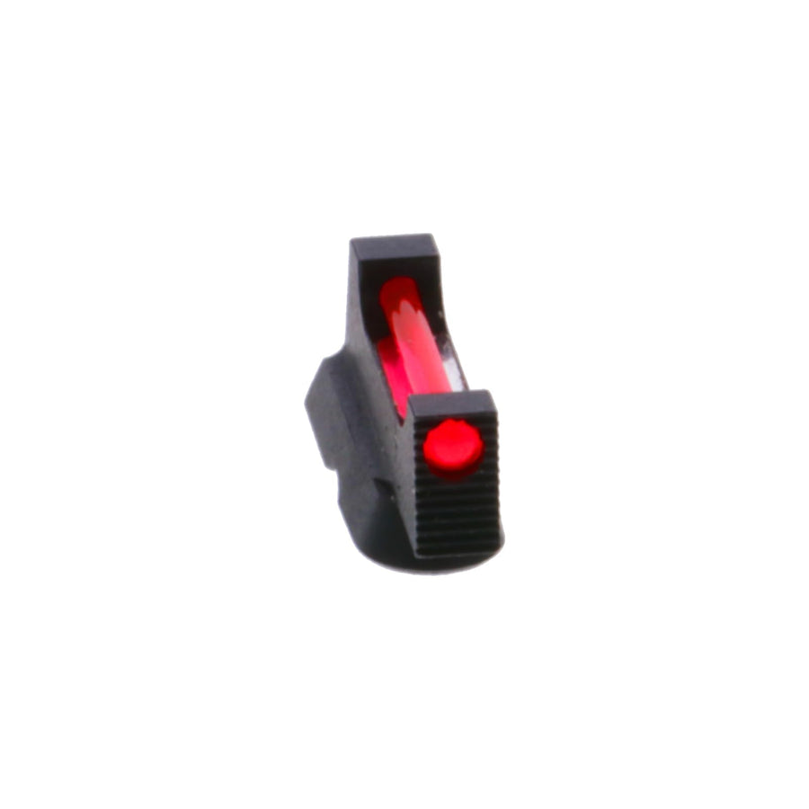 Fiber-Optic Pro Handgun Night Sight TRUGLO with Extra Fibers & Reflector Tape | Compact Durable Competition High-Visibility Sight for Handguns, Compatible with CZ Shadow, Front Only