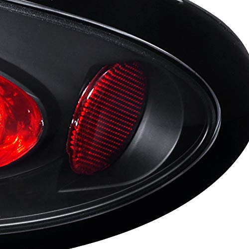 Altezza Euro Tail Trunk Lights SPEC-D TUNING Compatible with Chevy Cavalier 3Pc Left + Right Pair Assembly