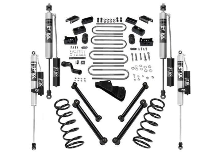 SUPERLIFT RealTruck SUSPENSION 6" Lift Kit for Dodge RAM 2500/3500 | Complete Lift Kit with Fox 2.0 Reservoir Shocks & Control Arms | K865FX | Fits 2007-2008 Dodge RAM 2500 / 3500 4WD Diesel