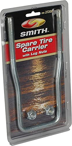 U-Bolt Spare Tire Carrier - CE Smith Durable Zinc-Plated Boat Accessories - 12" (27206A)