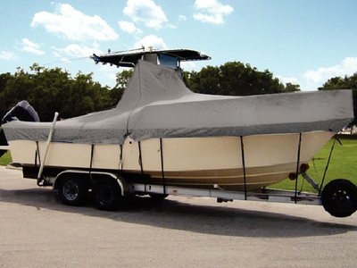Taylor Made Products Center Console T-Top Cover, OB, Pacific Blue, Hot Shot, 18'5-19'4, 102 Beam 74201OB