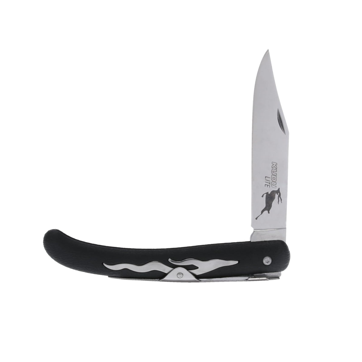 KUDU LITE Cold Steel / 10" Overall / 4 1/4" Blade / 2MM Thick / 5CR15MOV Steel/Blister Packed,Black