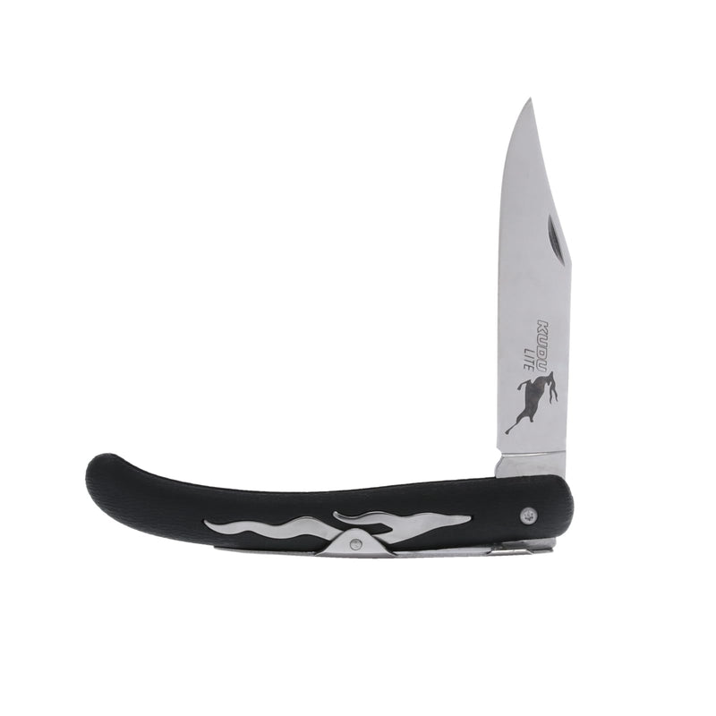 KUDU LITE Cold Steel / 10" Overall / 4 1/4" Blade / 2MM Thick / 5CR15MOV Steel/Blister Packed,Black