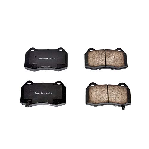 Power Stop Z16 16-960 Evolution Front Ceramic Brake Pads For INFINITI G35 2003-2004, Nissan 350Z 2003-2009, Nissan Sentra 2004-2006 [Model Specific]