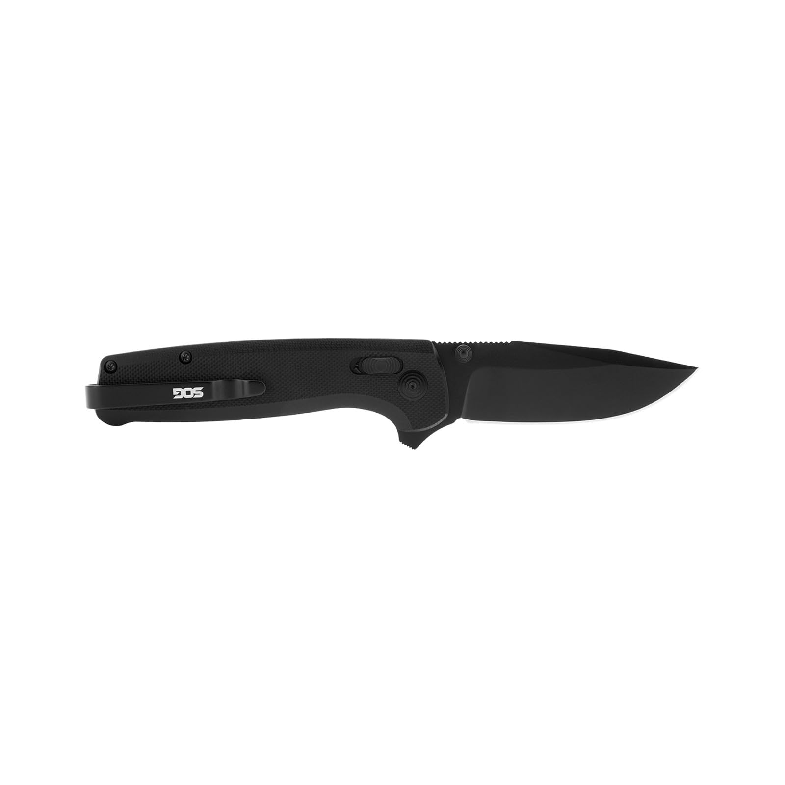SOG Daily Carry Terminus XR G10 Rugged EDC Ambidextrous Pocket Folding Knife | G10 Handle | Wear-Resistant D2 Steel Blade, Black, Box