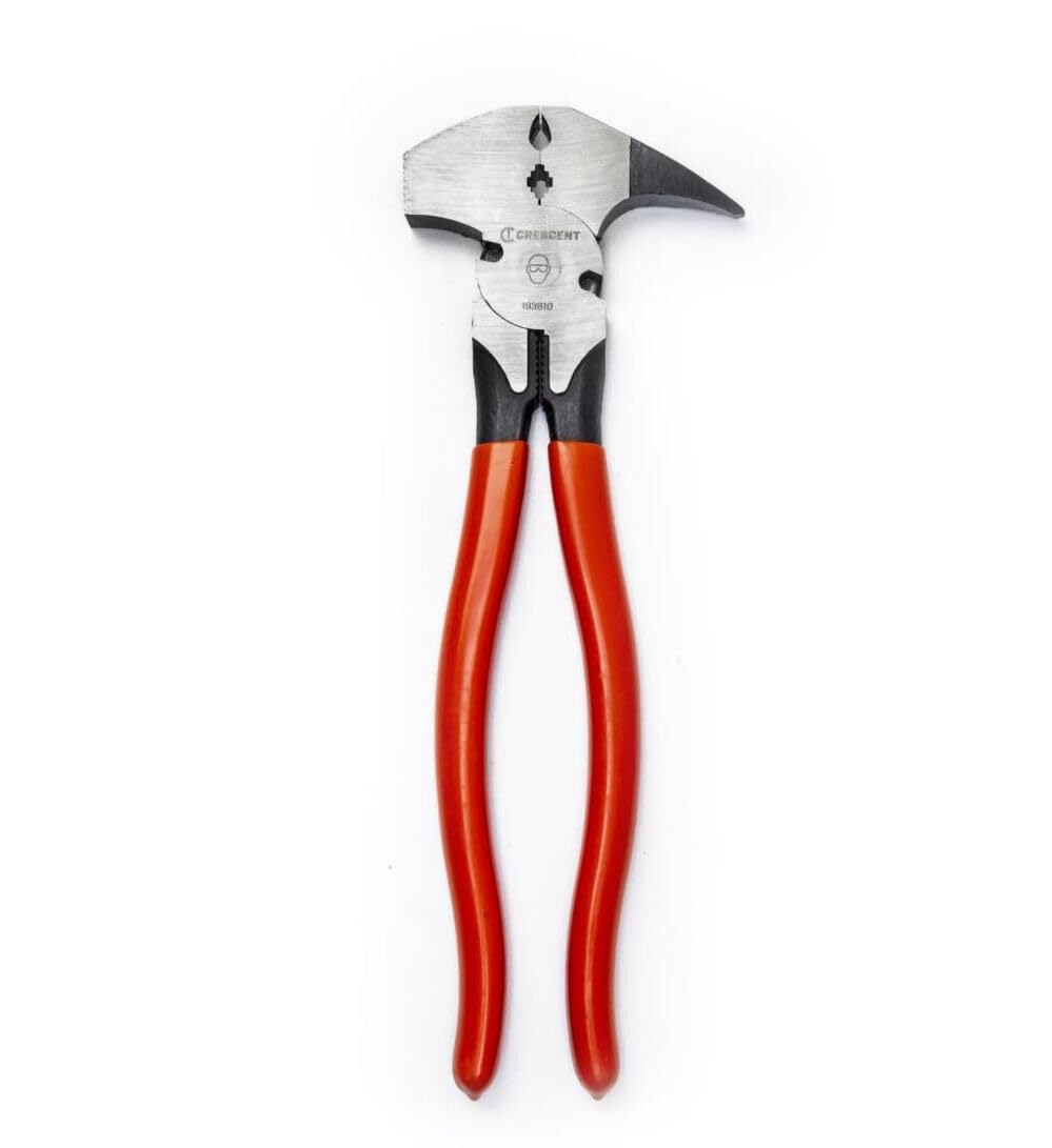 Crescent 10" Solid Joint Heavy-Duty Fence Tool Pliers - Carded - 193610CVSMNN, Multi, One Size