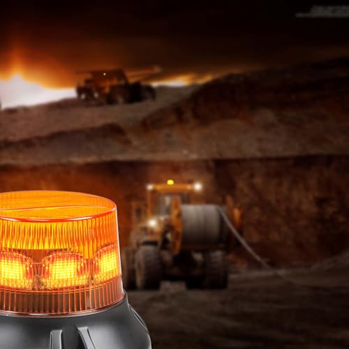 Tremor Vision X Lighting 9-80V HD Beacon Amber Flange
