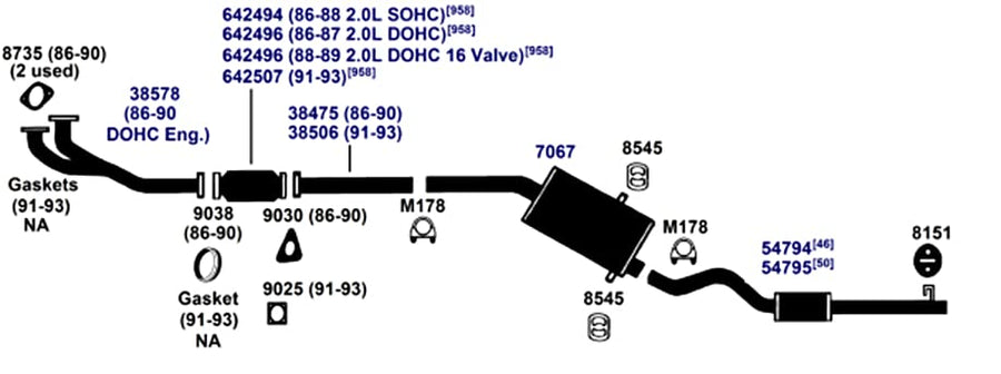 Gasket AP Exhaust 8735
