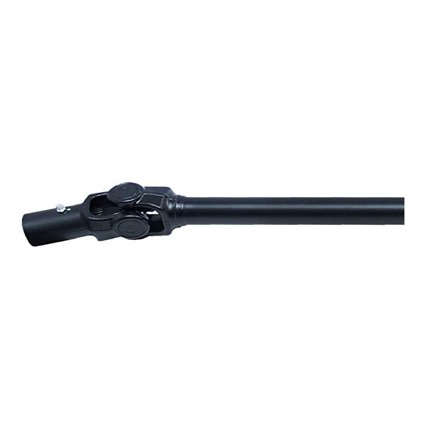 Front Rugged Propeller Shaft for (2008-14) Polaris RZR 800 in Heat Treated Carbon Steel & Powder Coated Black Shafts for Extreme Durability, U-Joints with Greased Fittings OEM: 1332904