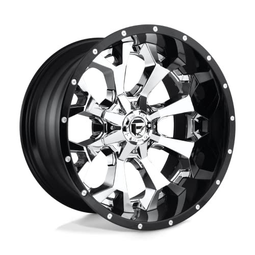 Chrome Wheel Fuel Offroad D24620008247 with Painted (20 x 10. inches /8 x 165 mm, -18 mm Offset)
