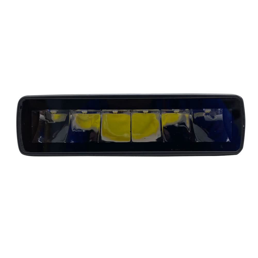 Off-Road Race Sport Lighting Light Fit 30-Watt Rectangle High Power AUX LED On-Road Compliant Pattern RS6TEMPAL