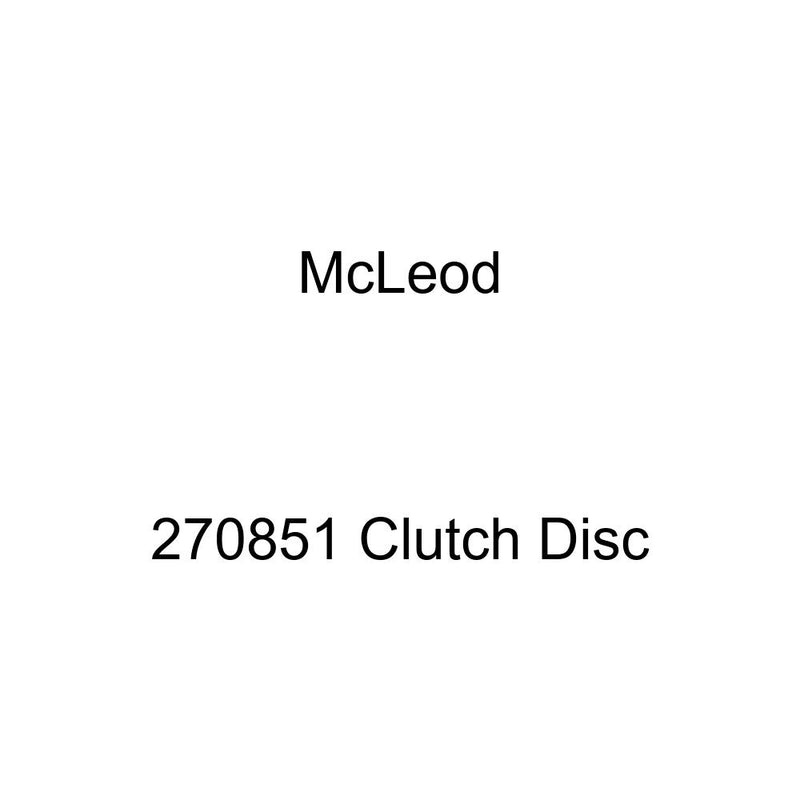 Clutch Disc McLeod 270851
