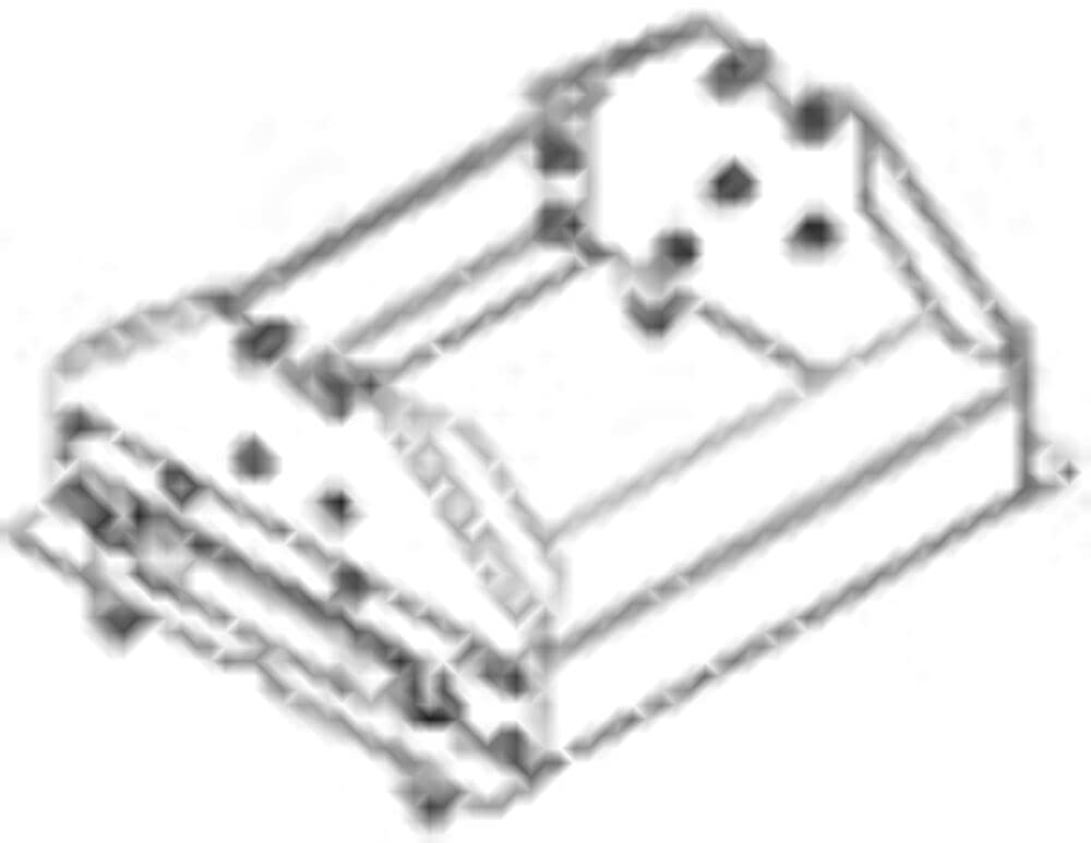 5th Wheel Hitch DEMCO 6332-10 21K Underbed Mount Prep Package for 2020 Chevy/GMC Components - UMS Side Rail Assembly