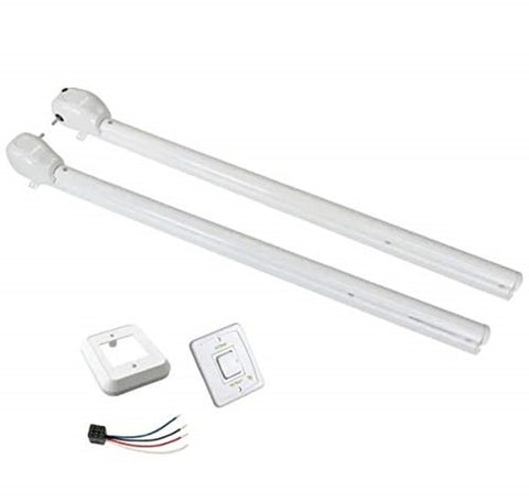 Lippert Components Solera XL 12V Power Awning Hardware Kit - 78', White