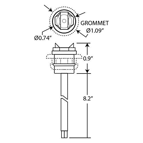 MCL12AK Optronics Marker/Clearance Light Kit, Amber