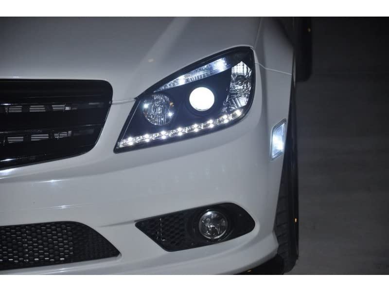 Auto Spyder 5042262 Projector Style Headlights Black/Clear