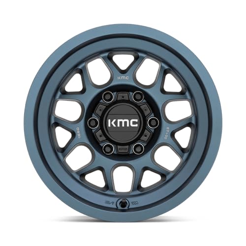 KMC 16x8 KM725 Terra Wheel Rim 6x5.5" +0mm Blue Inch KM725LX16806800