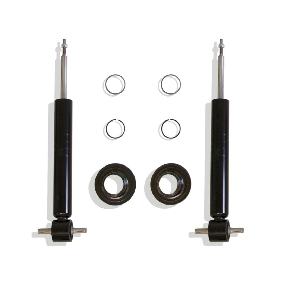 Part# 371903 MAXTRAC SUSPENSION'S is A Pair of 0"-3" Front Adjustable LOWERING Struts (Pair) Black W/Coil SEAT, Retainer Clip & Retainer Collar
