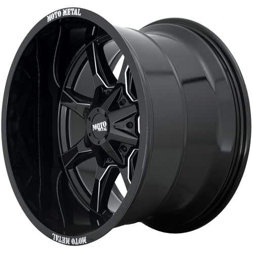 MO970 Moto Metal 16X8 6X135/5.5 G-BLK MILL SPK 00MM - MO970680673B00