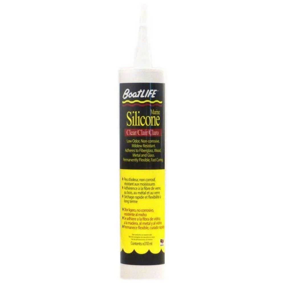 Silicone Rubber Sealant Cartridge BoatLIFE - Clear