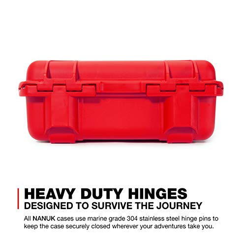 Waterproof Nanuk 920 Hard Case with Foam Insert - Red
