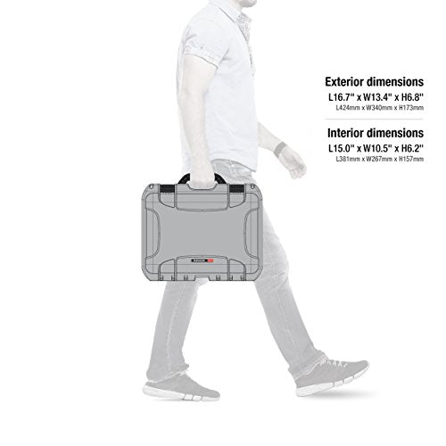 Waterproof Nanuk 920 Hard Case Empty - Silver