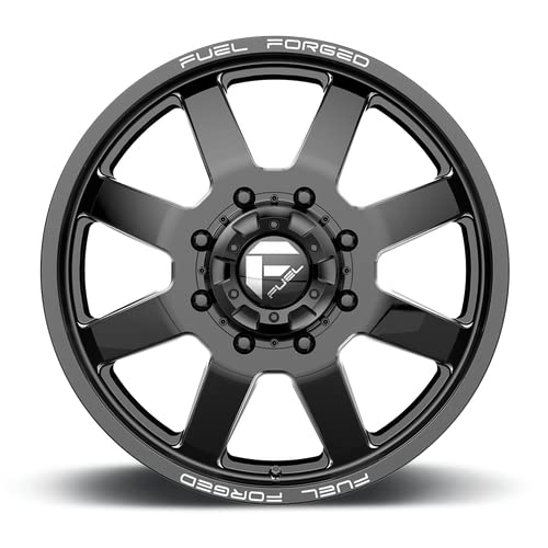 FUEL OFF-ROAD DE09 20X10, FF09D 10X170, 4.56, -24mm MATTE BLACK MILLED - DE092000A845