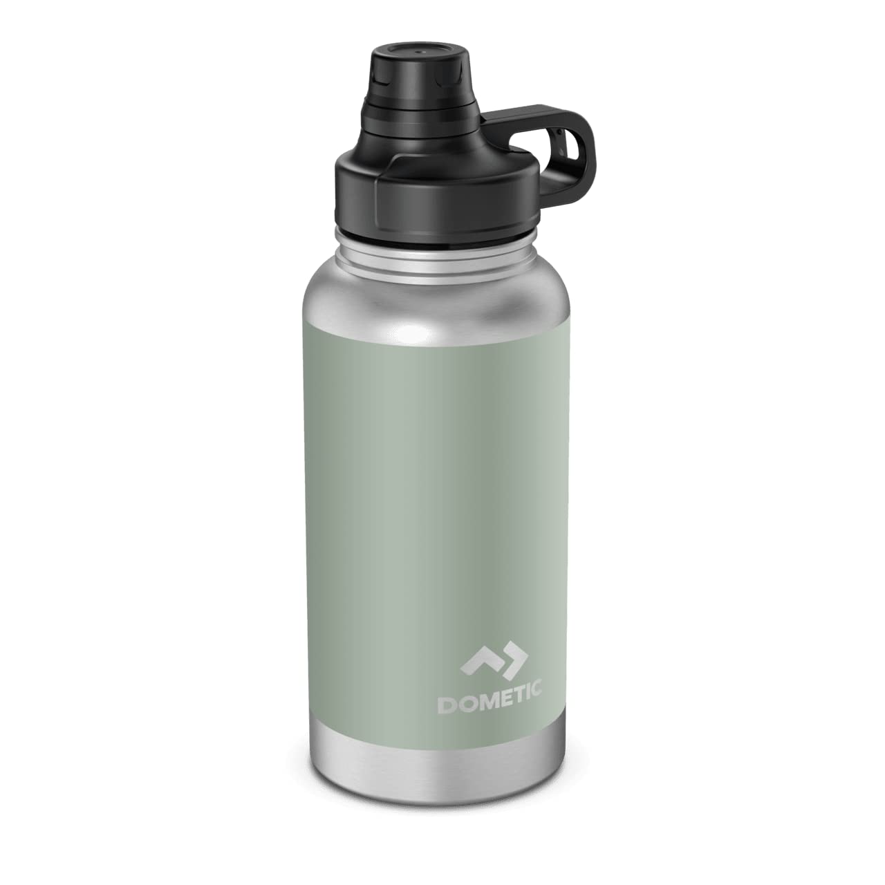 32oz Dometic Double-Wall Insulated Stainless Steel Thermo Bottle with Sports Cap, Moss