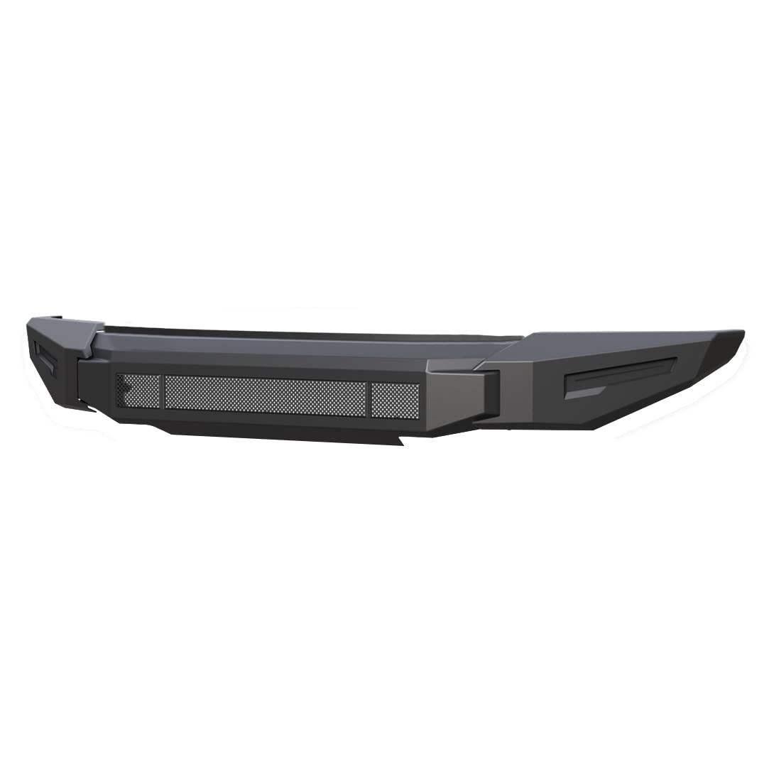 Armour II Heavy Duty Black Horse Modular Front Bumper Matte Black Compatible with 2018-2020 Ford F-150 (Excl. 2020 Diesel Model)-AFB-F119-BU