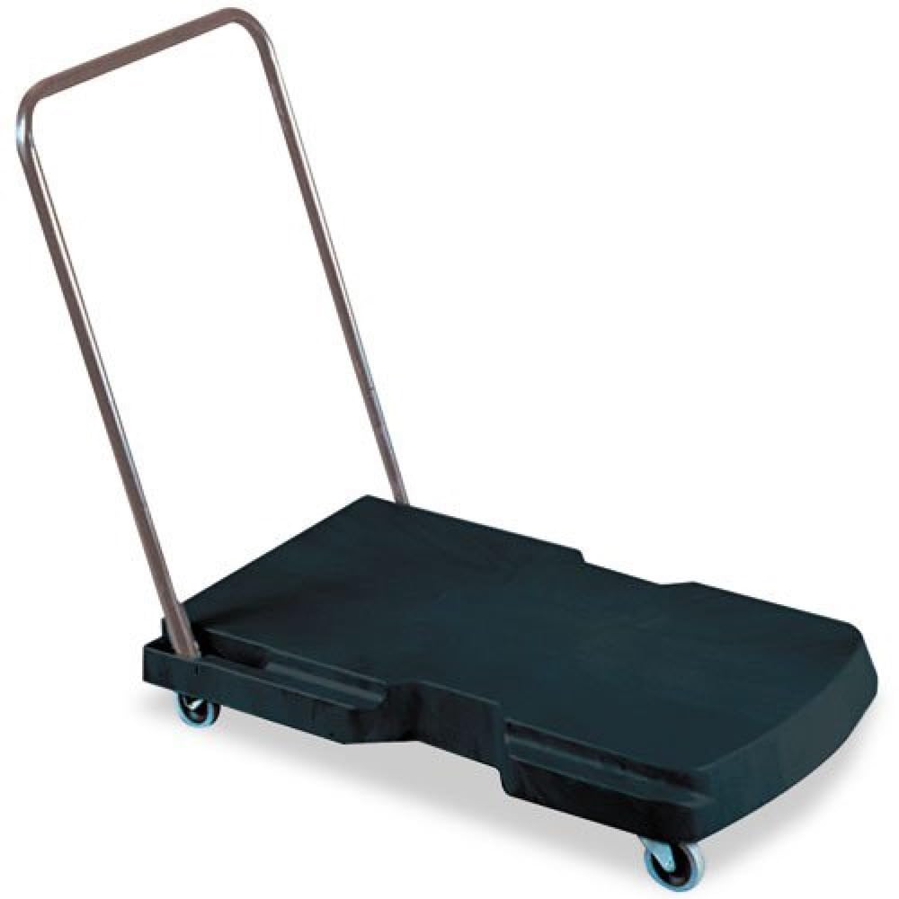 Rubbermaid RCP4400BLA - Utility-duty Home/office Cart, 250lb Cap, 20-7/8amp;quot; X 31-3/4amp;quot; Platform, Black