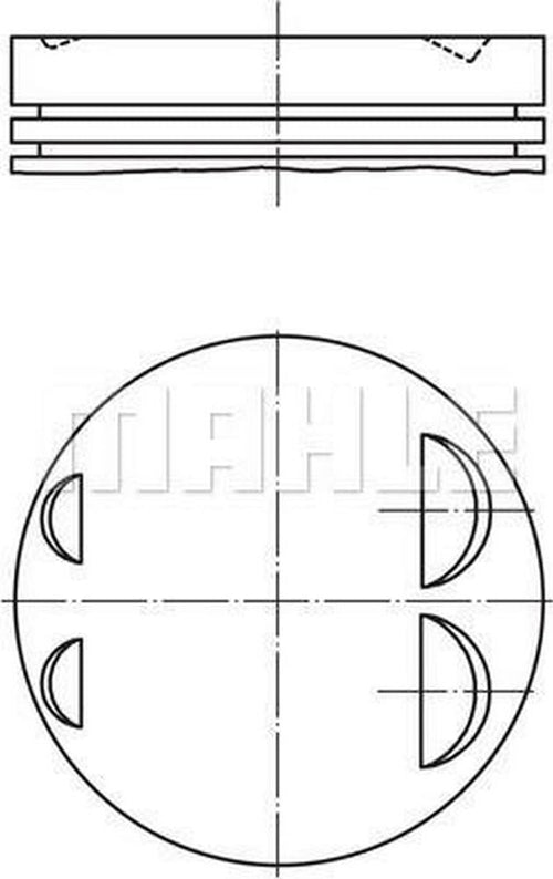 Engine MAHLE Piston 083 19 02