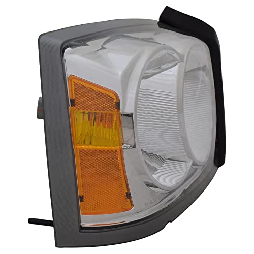 Right TYC Headlight Assembly Compatible with 2006-2007 Dodge Dakota