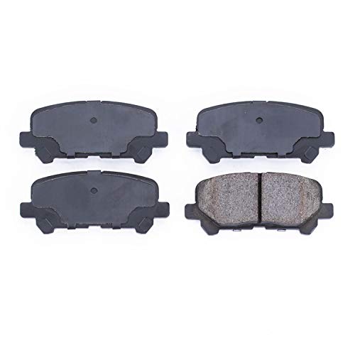 Power Stop Z16 Evolution Rear Ceramic Brake Pads For Acura MDX 2007-2013, Acura ZDX 2010-2013, Honda Odyssey 2011-2017, Honda Pilot 2009-2011 [Model Specific]