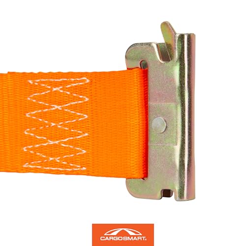 Rope Ring 2" x 6" 2,000 lbs X-Track/E-Track Tie Down Strap 1 Pk Orange