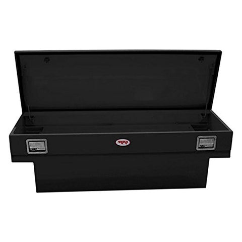 Single Lid RKI M60SB-1NMB Steel Chest Tool Box with Offset for Fullsize, Black