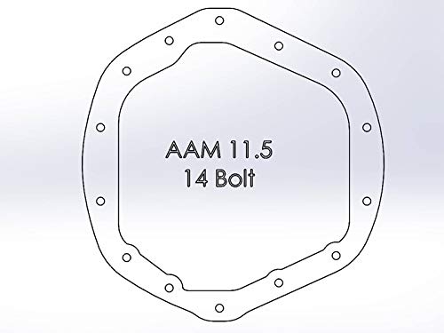 aFe POWER Rear Differential Cover Street Series Raw w/Machined Fins - #46-71060A - GM Diesel Trucks 01-19 V8-6.6L (td) LB7/LLY/LBZ/LMM/LML/L5P
