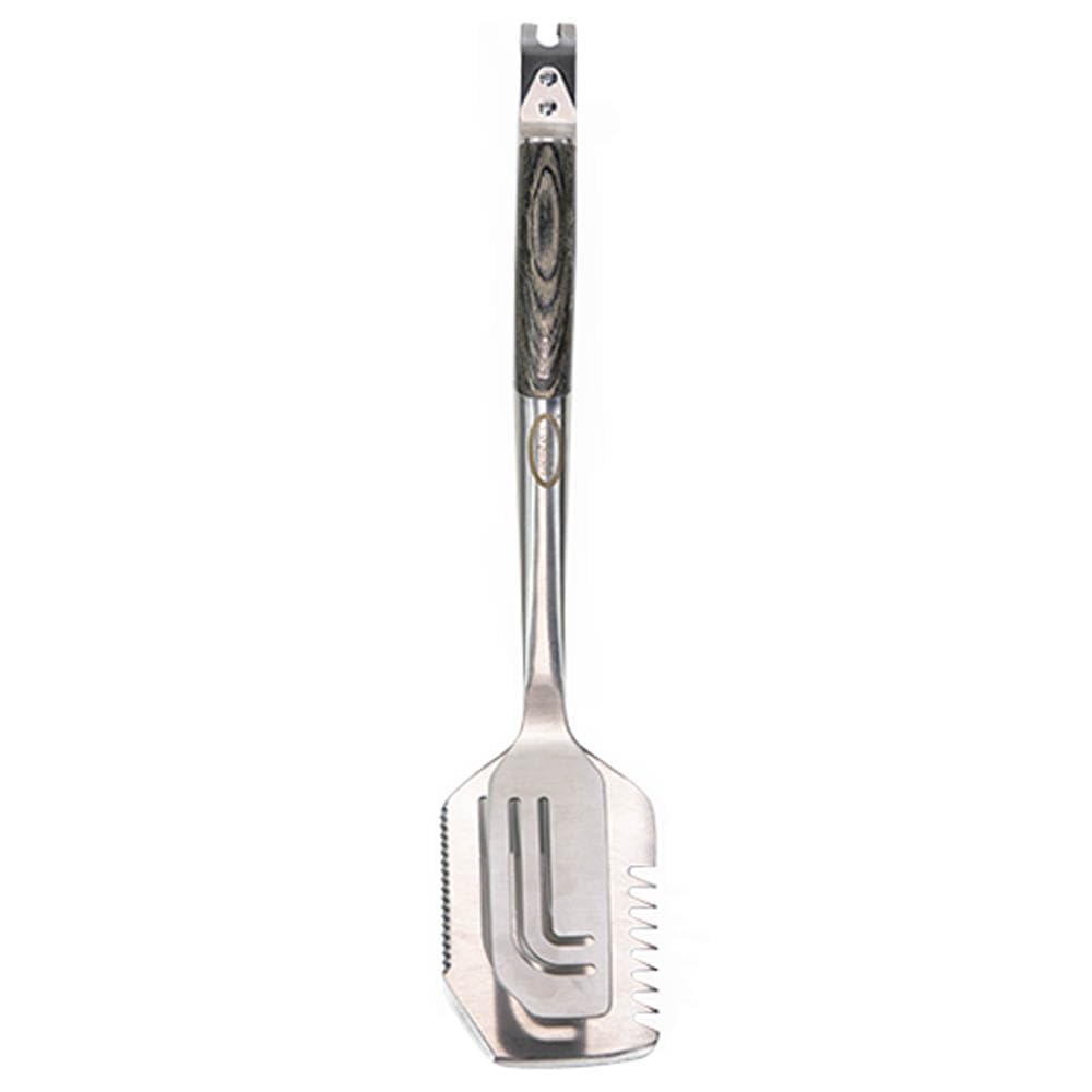 All In One Tool Louisiana Grills Spatula Tong Cleaver Multi-Tool 40244