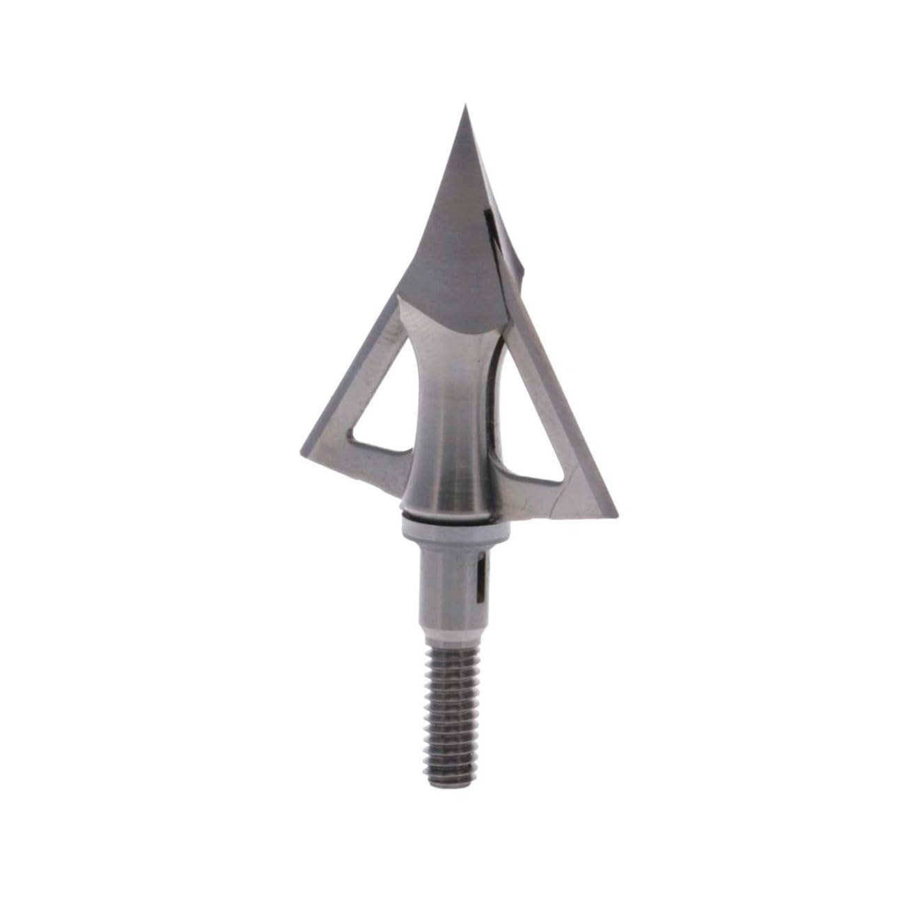 TITANIUM X TRUGLO Large Game 2 Blade 100 Grain Durable Fixed-Blade Archery Bow Hunting Broadhead with Grade 5 Titanium Ferrule & Stainless Steel Blades